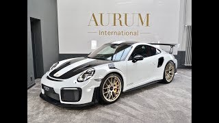 Porsche 911 991 GT2 RS Weissach WHITE/RED Walkaround by AURUM International