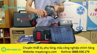 Thử ngay Máy khoan vặn vít dùng pin Bosch GSR 180-LI | LH:0888936279