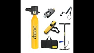 refillable diving cylinder scuba diving scuba dive cylinder for 7 minutes scuba diving Shorts video