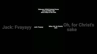 Sideways-Outtake-Miles and Jack in the dark talk about Maya #sideways #youtubeshorts #movieclip