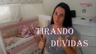 TIRANDO DÚVIDAS -REPLICANDO OS VÍDEOS DOS BEBÊS REBORNS BARATOS E RÉPLICAS.