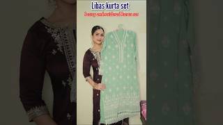 Libas heavy embroidered kurta set | #libas #myntra #fashion #ethnicwear #trending #kurtaset