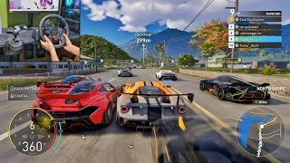 The Crew Motorfest - Try To Catch Slipstream Players | Logitech g29 Gameplay