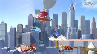 Flip Kick to stage is stupid safe