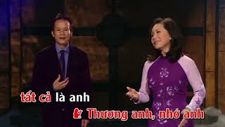 LK karaoke Em Là Tất Cả - Hai Vi Sao Lạc | Lam Phương - Anh Việt Thu | Beat  Tuấn Vũ Thanh Tuyền