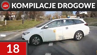 Wykroczenia, kolizje i niebezpieczne sytuacje na drogach - Kompilacje Drogowe #18