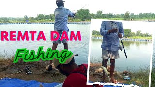 Mrigal & Tilapia Fish Catching ll रेमता डैम में मृगल और तिलापिया का शिकार.