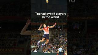 Top 5 volleyball players in the world #volleyball #volleyball shorts #shorts