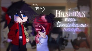 Hashiras react to Tomioka as C.C Afton || KNY || FNaF || 🇪🇸/🇺🇸 || Kasume ⭐