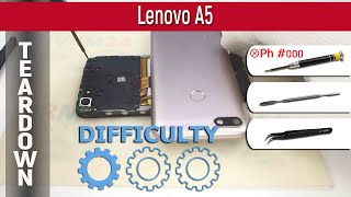 Lenovo A5 (L18021) 📱 Teardown Take apart Tutorial