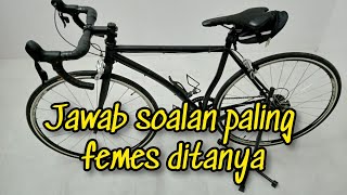 FIXIE CONVERT ROAD BIKE - penerangan penuh kalau nak convert