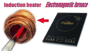 How to Make 2KW induction heater from old induction cooker  Great idea DIY induction heater