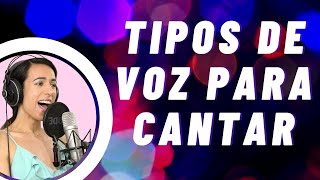 ¿Qué TIPO DE VOZ TENGO para cantar?  | Registros Vocales | Clase de Canto desde cero | Natalia Bliss