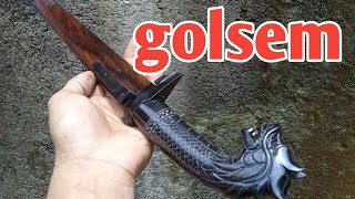 GOLOK SEMBELIH UKIR NAGA ( REVIEW GOLOK SEMBELIH LENGKAP )