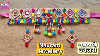 New stylish Navratri wear Fashion Jewelry making idea|Handmade traditional gujrati Graba Jewellery