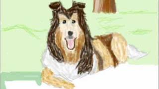 Drawing on Gartic - Lassie (Free Drawing)