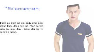 Top 10 Áo Thun Nam Cổ Tim Bán Chạy Nhất TMĐT Việt