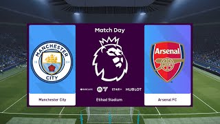 MANCHESTER CITY vs ARSENAL FC - Premier League 24/25 - PES Dream Patch Season 2025