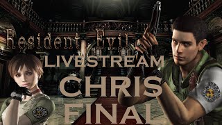 Resident Evil Remake (Chris) Livestream #7 (FINAL)