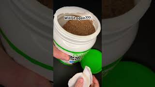 Will it open? Orgain organic plant-based protein powder