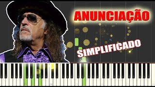 Anunciação  Alceu Valença Synthesia Tutorial teclado e Piano