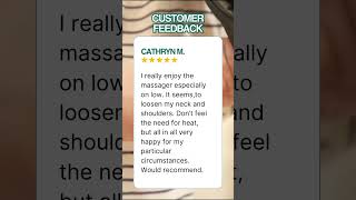 Customer Feedback on  Neck Shoulder Massager! I Medcursor I #shorts #neckshoulder #massage