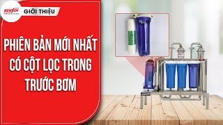 Máy lọc rượu khử độc tố 50l/h: có cột lọc trong trước bơm loại bỏ cặn thô