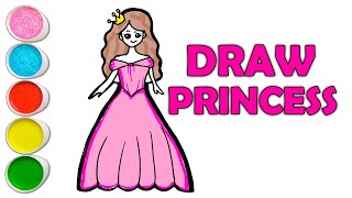 How to draw Disney Princess Belle | Step by step (Easy Drawing Tutorial) || Disney Princess Drawing