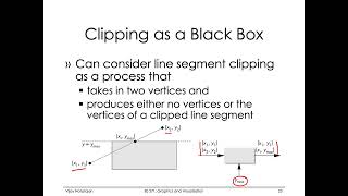 E0 271 : Graphics and Visualization : Clipping