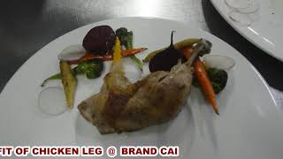 CONFIT OF CHICKEN LEG