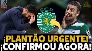 💥BOMBA! ✅ANUNCIO OFICIAL! SAÍDA DE ÍDOLO CONFIRMADA! TORCIDA CHORA ESSA PERDA #sporting