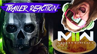 Modern Warefare 2 Gameplay (with no gameplay) Trailer REACTION