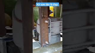 Xịt sơn lên là đẹp.