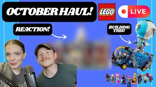 Mac's Live Stream: Reaction to LEGO X-Mansion / Building Lego October Haul!!!