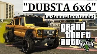 GTA 5: Hipster Update - "Dubsta 6x6" Customization Guide!