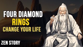 Four Diamond Rings Change Your Life Zen Story | A Motivational Zen Wisdom Short Story in English