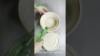 Pricelist Biogradable Food Contenedores De Comida Biodegradables Container +8613583554035