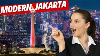 The beauty of jakarta city ,~  modern jakarta city tour 2023 #moderncity  #jakartacity #jakarta