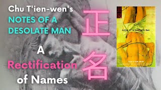 Chu T'ien-wen's 朱天文 Notes of a Desolate Man 荒人手記 (1994) - Names and Reality