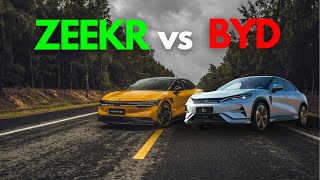 Clash of Two Monsters: Zeekr 007 vs Byd Song L