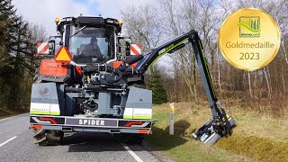 Auslegemulcher mit hoher Flexibilität | GreenTec Spider Serie