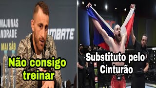 Prochazka substituto da luta Jan Blachowicz vs Glover Teixeira / Volkanovski não consegue treinar