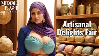 [4K] Middle East AI Lookbook-Arabian- Artisanal Delights Fair