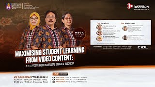 TECH-ED TALKS:MAXIMISING STUDENT LEARNING FROM VIDEO CONTENT:A Perspective from Universitas Dinamika