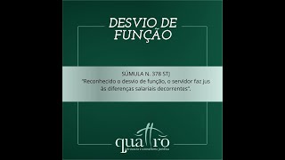 Desvio de função do Servidor Público