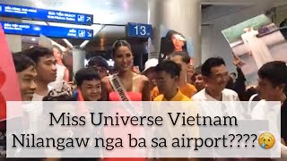 Miss Universe Vietnam dinumog din as she leaves for Miss Universe 2019 pageant