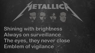 DON'T TREAD ON ME (LYRICS) METALLICA - THE BLACK ALBUM