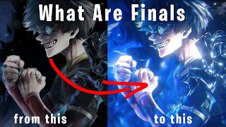 What Are Finals Anime Header Photoshop Explanation