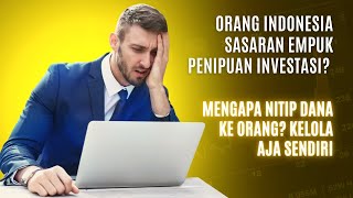 KASUS INFLUENCER GAGAL KELOLA SAHAM 71 M, INVESTASI SAHAM ITU SIMPLE KENAPA TITIP ORANG LAIN?