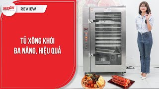 Tủ xông khói thực phẩm điện TXKNK- CY-90: nhỏ gọn, hun cực nhanh